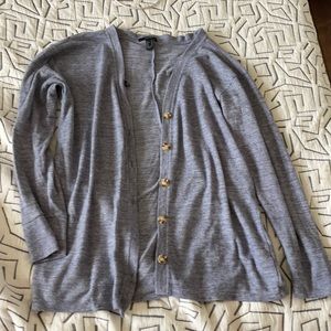 Heather Blue Cardigan